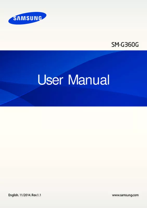 Mode d'emploi SAMSUNG SM-G360G