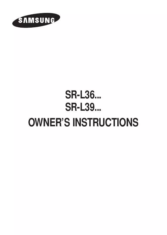Mode d'emploi SAMSUNG SR-L3616B