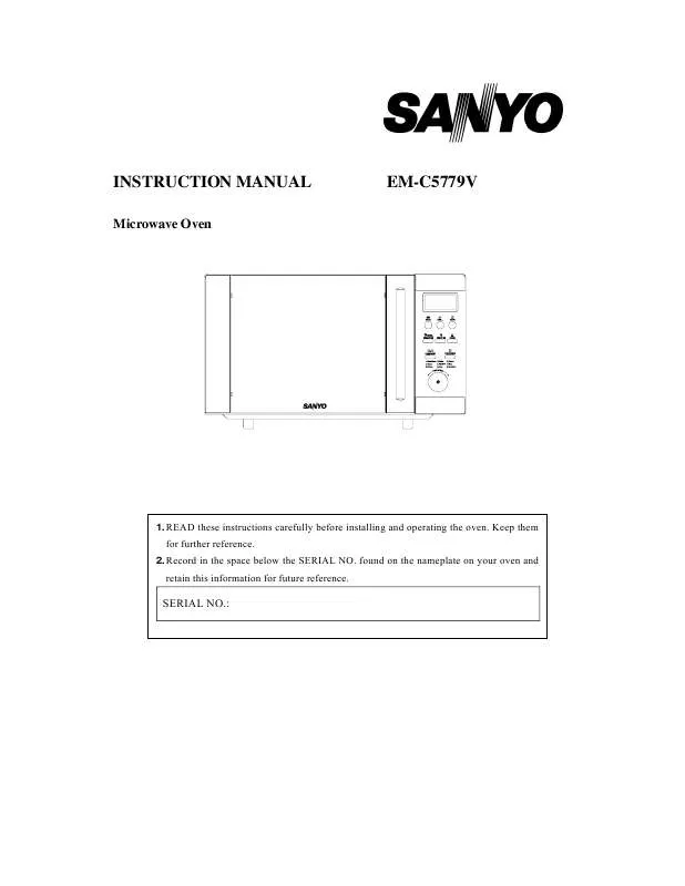 Mode d'emploi SANYO EM-C5779V