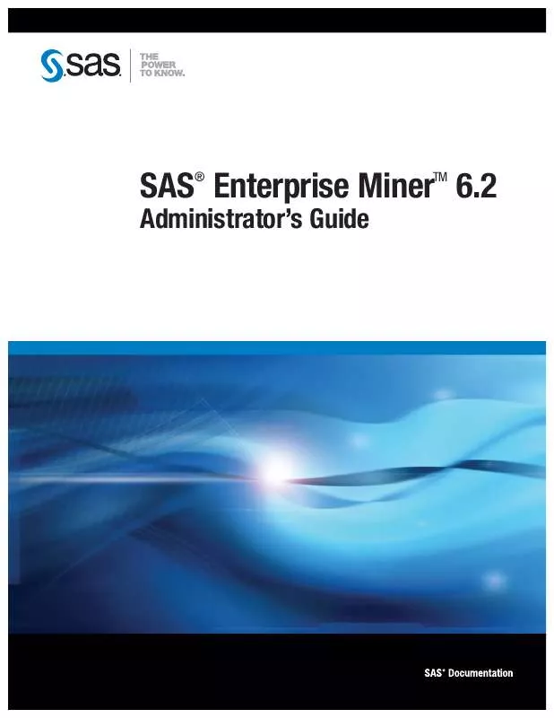 Mode d'emploi SAS ENTERPRISE MINER 6.2