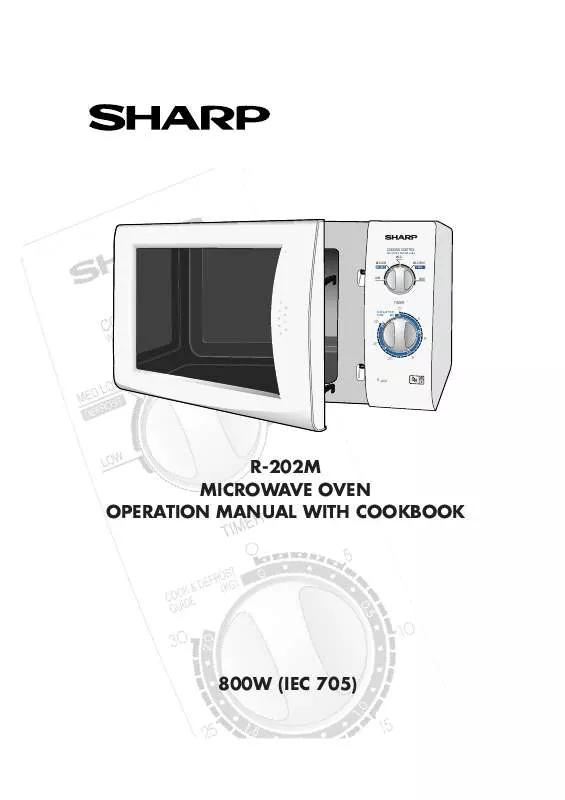 Mode d'emploi SHARP R202M