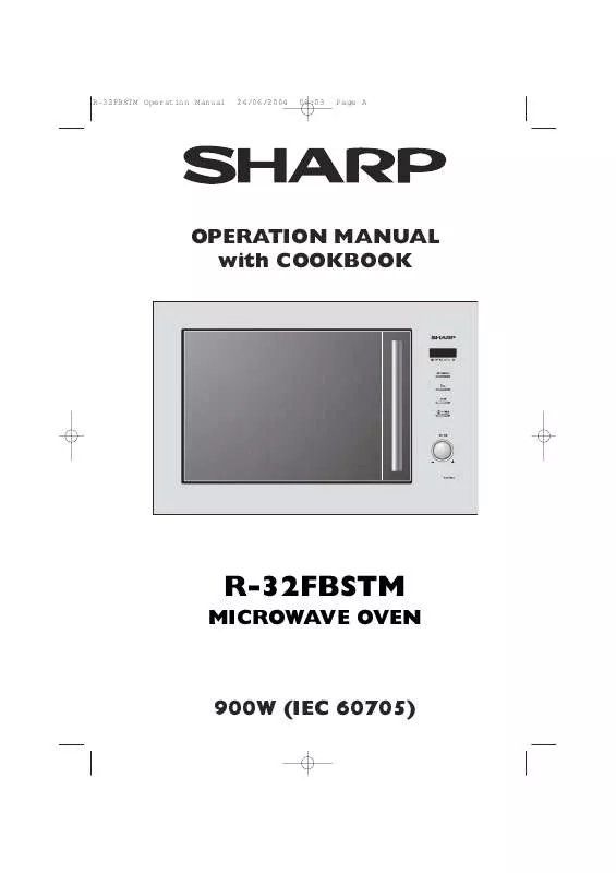 Mode d'emploi SHARP R32FBSTM