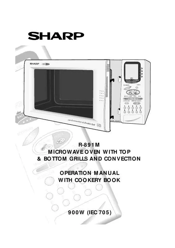 Mode d'emploi SHARP R891M