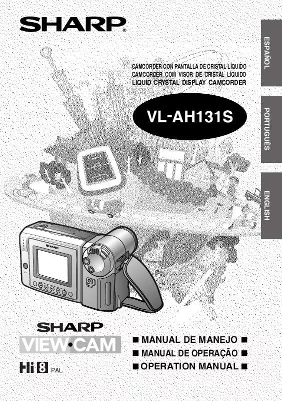 Mode d'emploi SHARP VL-AH131S