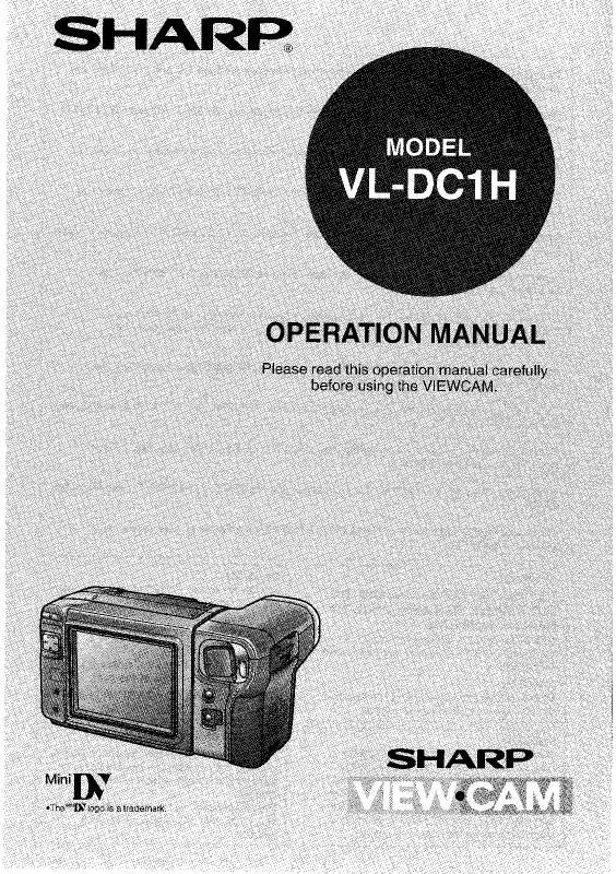 Mode d'emploi SHARP VL-DC1H
