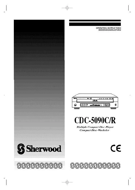 Mode d'emploi SHERWOOD CDC-5090