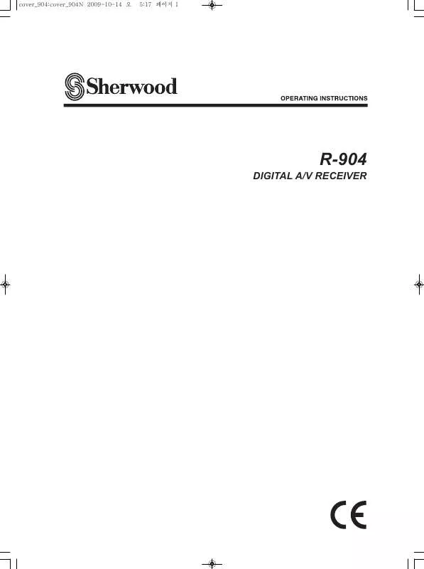 Mode d'emploi SHERWOOD R-904