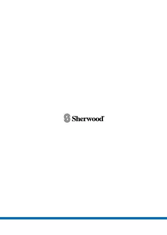Mode d'emploi SHERWOOD ST-4108