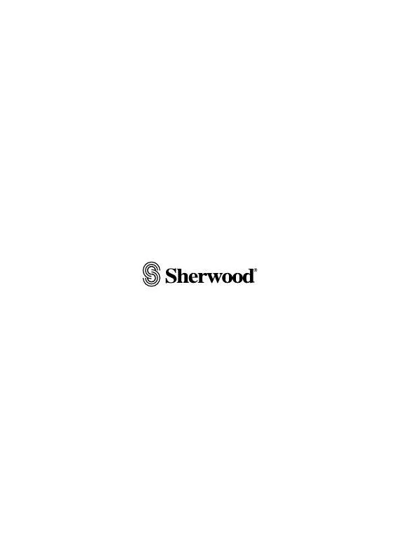 Mode d'emploi SHERWOOD VD-4500