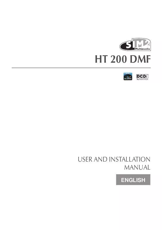 Mode d'emploi SIM2 HT200 DMF
