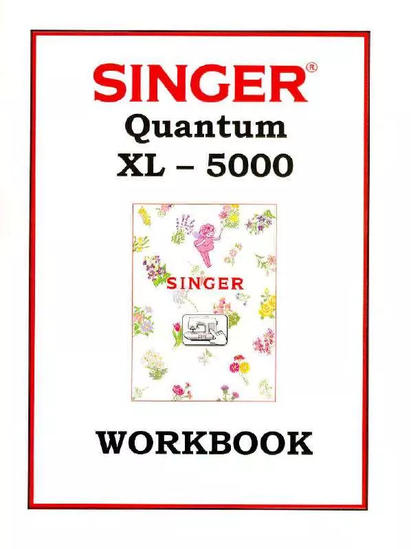 Mode d'emploi SINGER QUANTUM XL-5000
