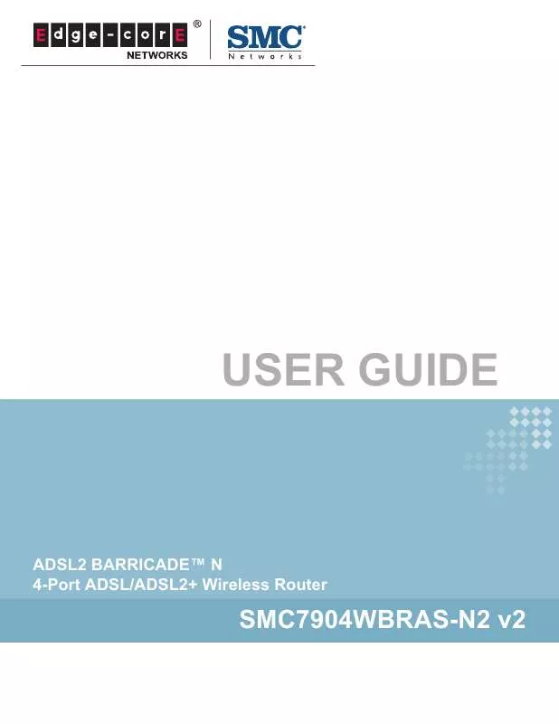 Mode d'emploi SMC SMC7904WBRAS-N2 V2