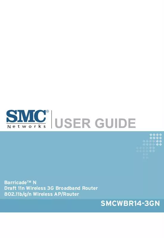 Mode d'emploi SMC WBR14-3GN