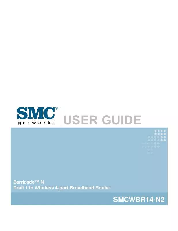 Mode d'emploi SMC WBR14-N2