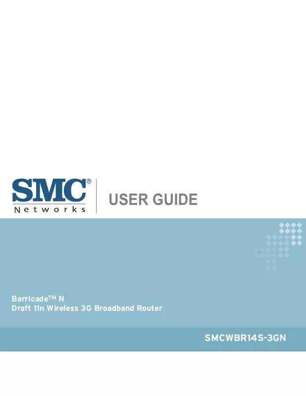 Mode d'emploi SMC WBR14S-3GN