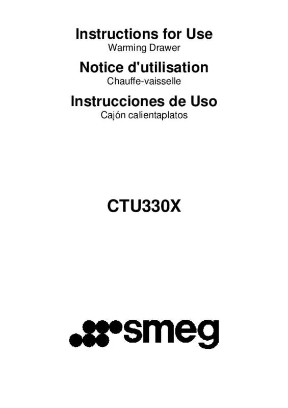 Mode d'emploi SMEG CTU330X