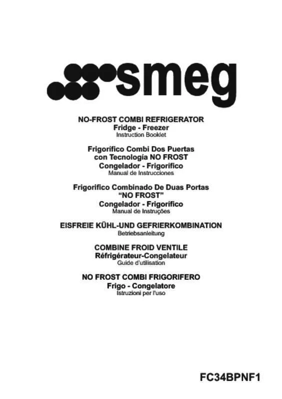 Mode d'emploi SMEG FC34BPNF1