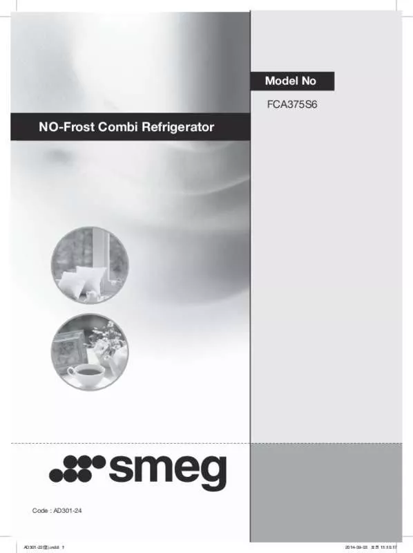 Mode d'emploi SMEG FCA375S6