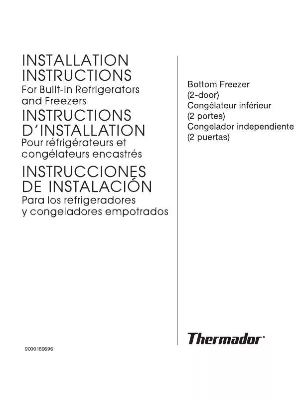 Mode d'emploi THERMADOR T36IB70PSS