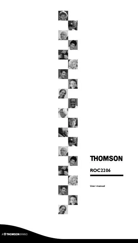 Mode d'emploi THOMSON ROC2206