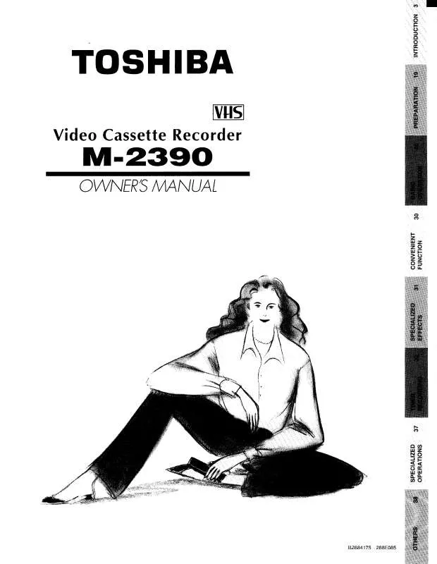 Mode d'emploi TOSHIBA M2390