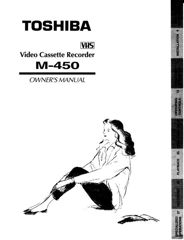Mode d'emploi TOSHIBA M450