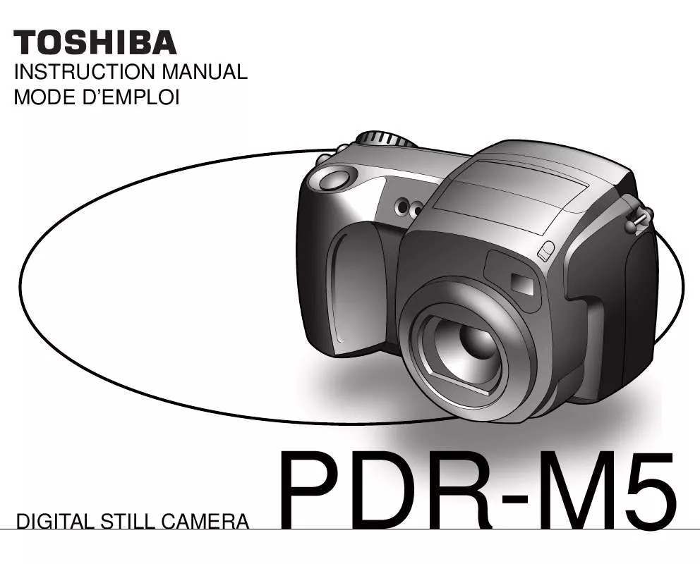 Mode d'emploi TOSHIBA PDR-M5