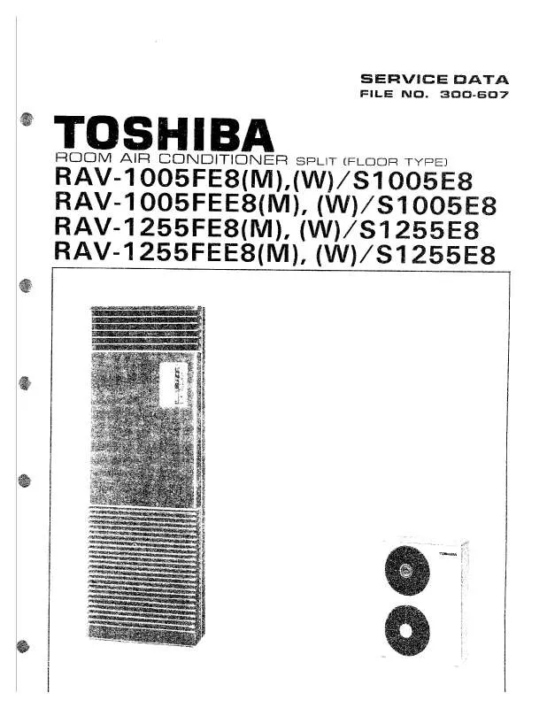 Mode d'emploi TOSHIBA RAV-S1005SE8
