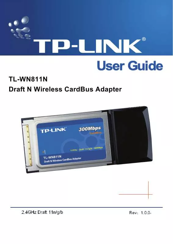 Mode d'emploi TP-LINK TL-WN811N