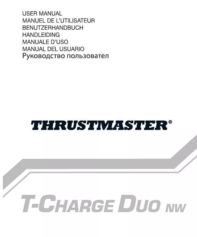 Mode d'emploi TRUSTMASTER T-CHARGE DUO NW