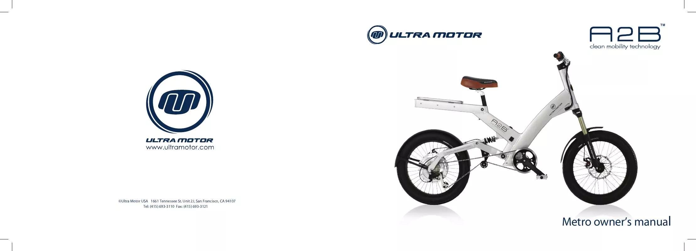 Mode d'emploi ULTRA MOTOR A2B