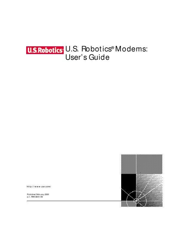 Mode d'emploi US ROBOTICS USR5610B