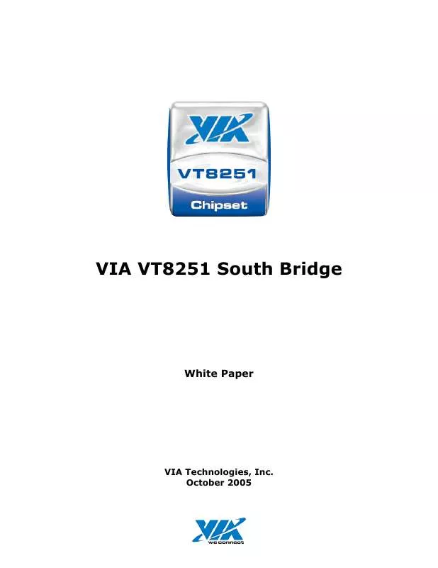Mode d'emploi VIA VT8251
