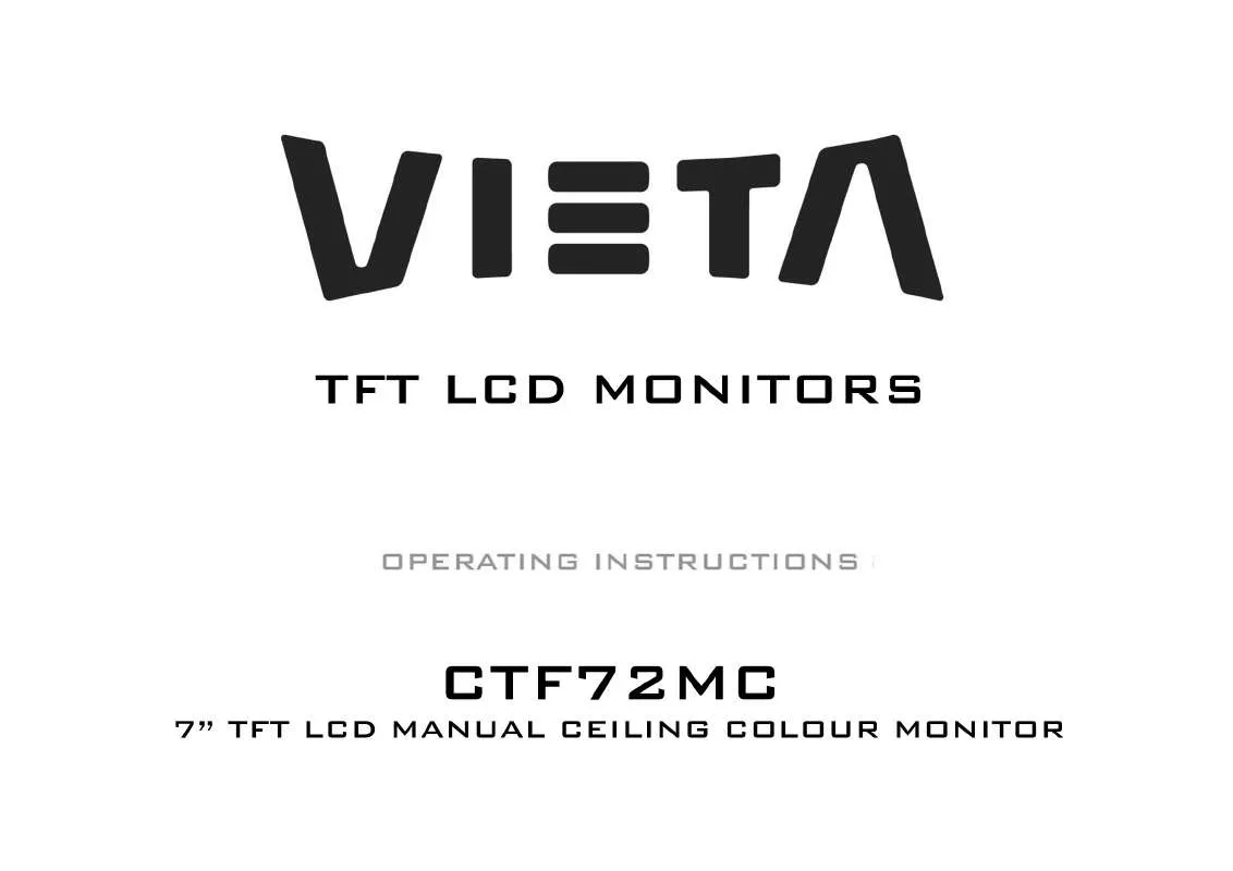 Mode d'emploi VIETA CTF72MC