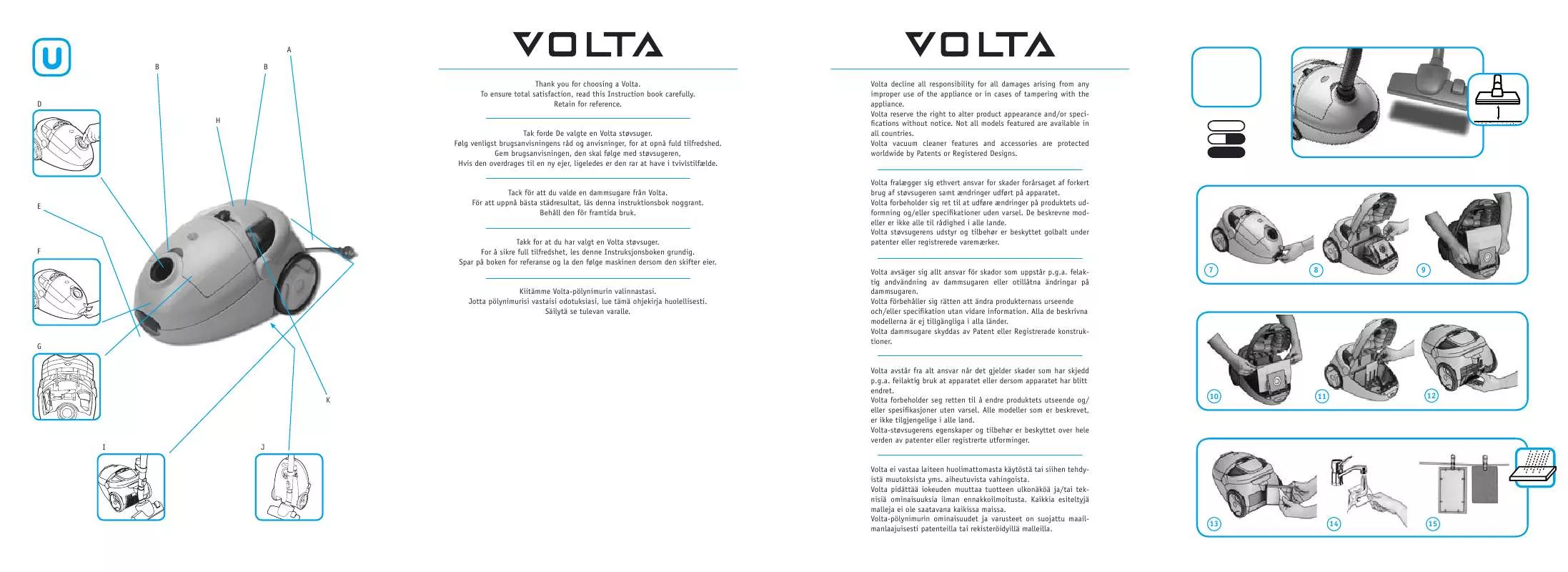 Mode d'emploi VOLTA U4502