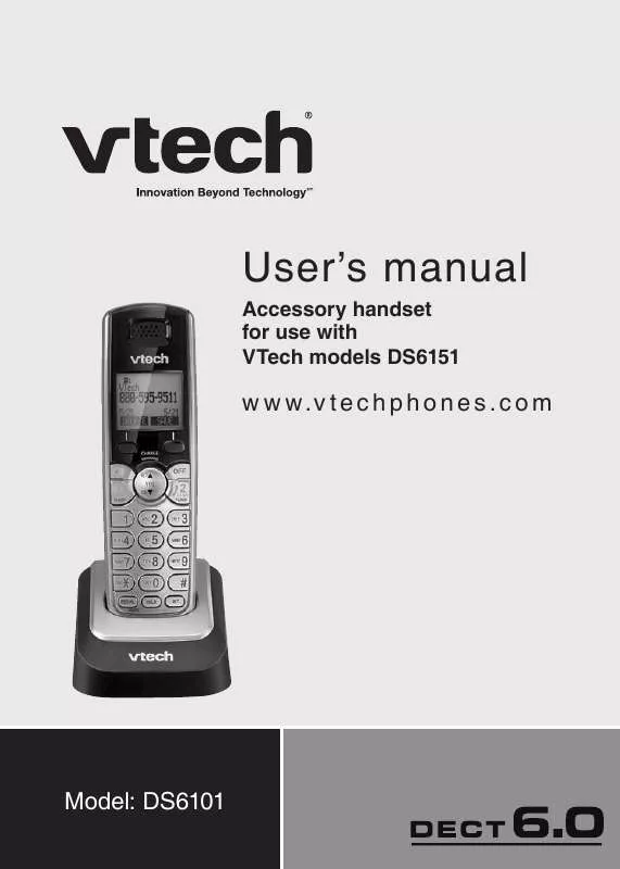 Mode d'emploi VTECH DS6101