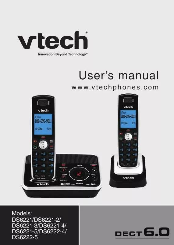 Mode d'emploi VTECH DS6221-4