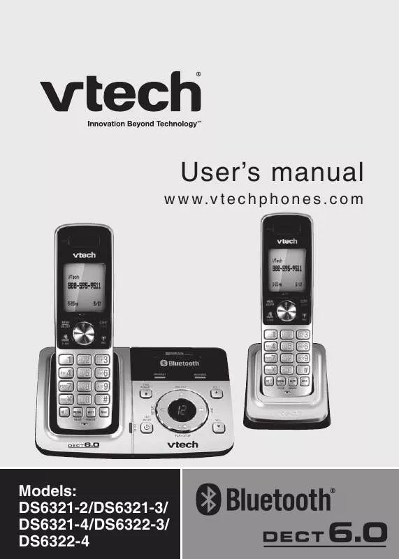 Mode d'emploi VTECH DS6321-4