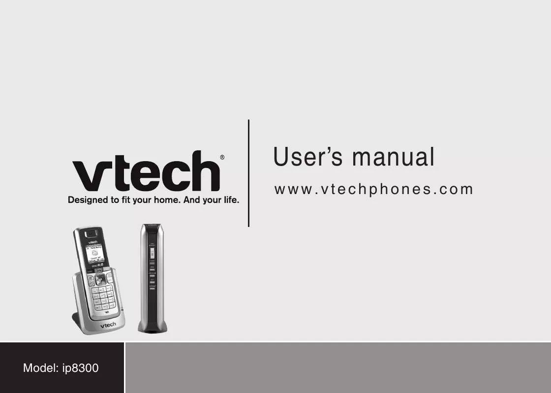 Mode d'emploi VTECH IP8300