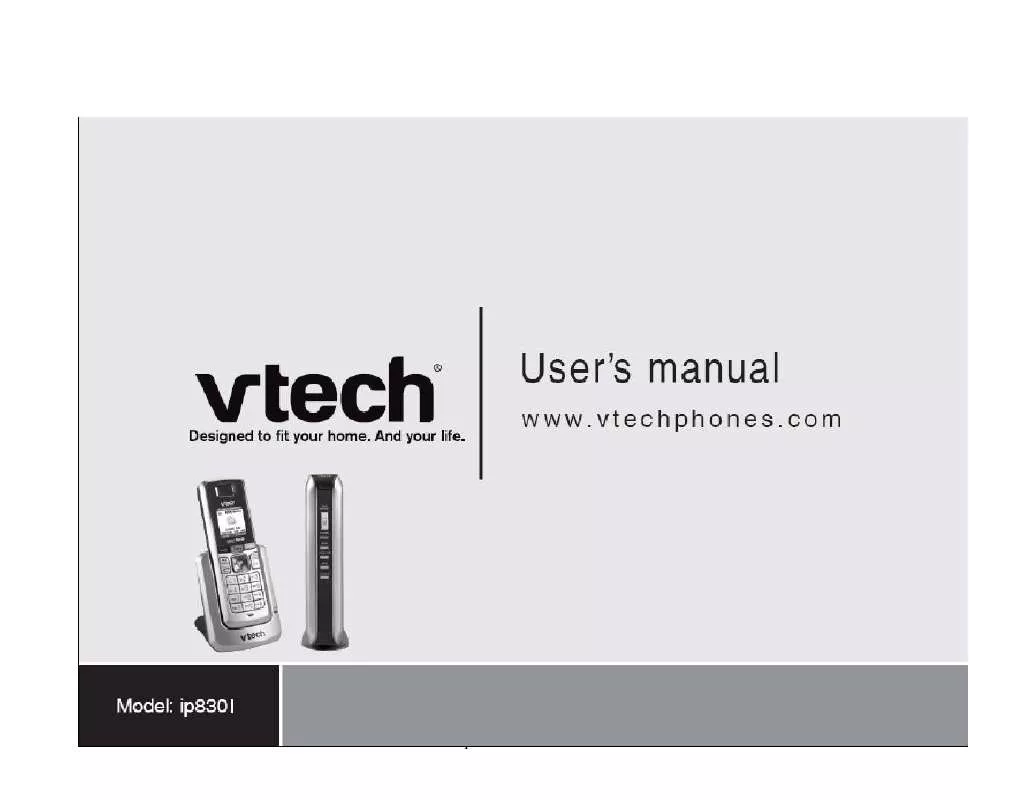 Mode d'emploi VTECH IP8301