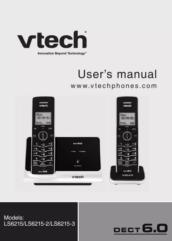 Mode d'emploi VTECH LS6215-2