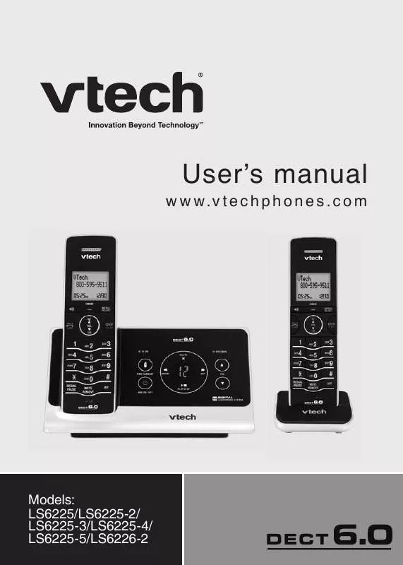 Mode d'emploi VTECH LS6225-2