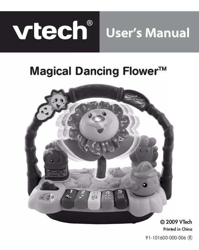 Mode d'emploi VTECH MAGICAL DANCING FLOWER