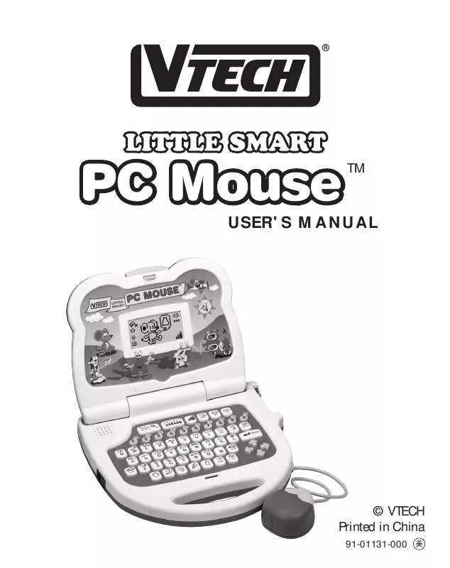 Mode d'emploi VTECH PC MOUSE