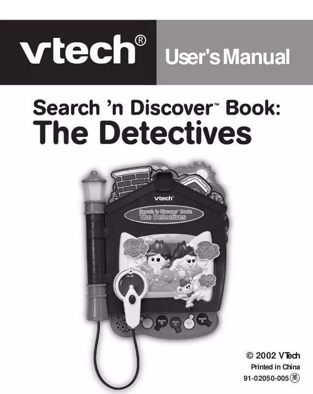 Mode d'emploi VTECH SEARCH N DISCOVER BOOK
