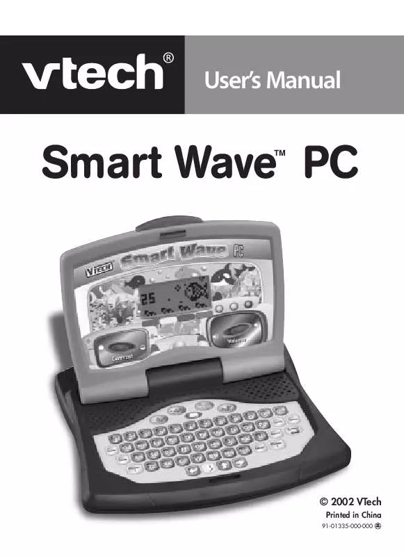 Mode d'emploi VTECH SMARTWAVE PC