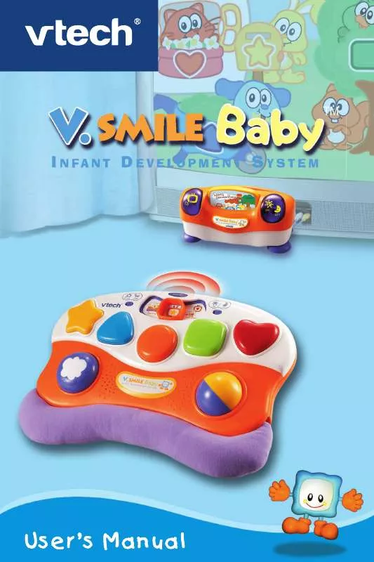 Mode d'emploi VTECH V.SMILE BABY INFANT DEVELOPMENT SYSTEM