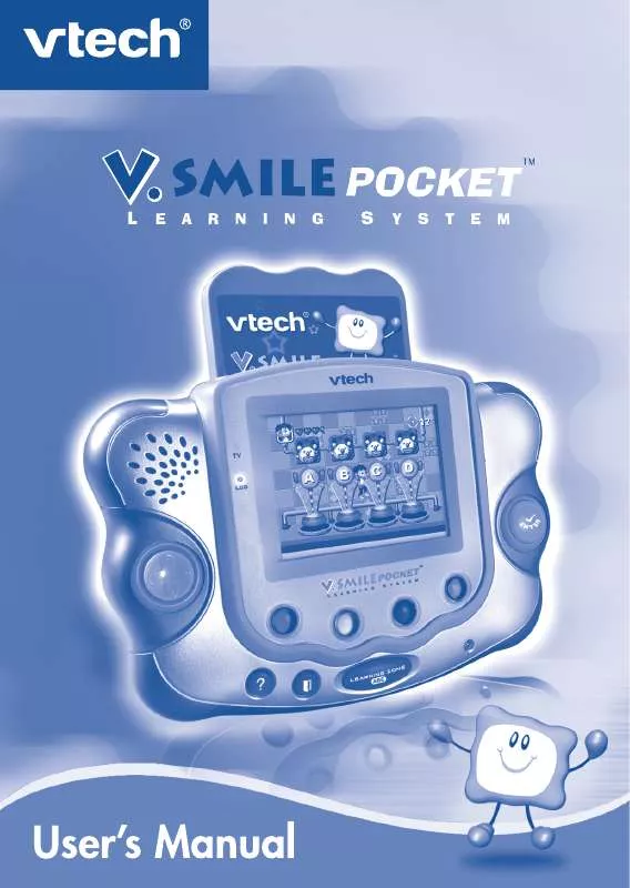 Mode d'emploi VTECH V.SMILE PINK POCKET
