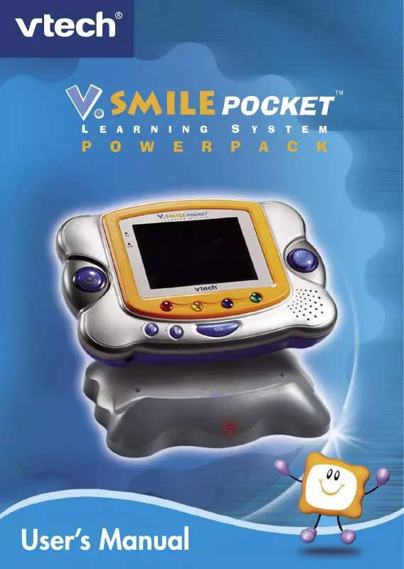 Mode d'emploi VTECH V.SMILE POCKET POWER PACK