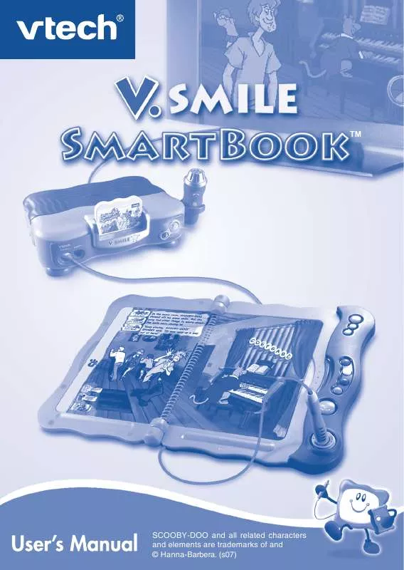 Mode d'emploi VTECH V.SMILE SMARTBOOK WITH SCOOBY DOO BUNDLED